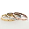 Charm Online Shopping Ladies Jewelry 18K oro inossidabile in acciaio inossidabile braccialezza con Diamond247a