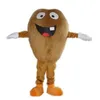 Halloween coffee bean Mascot Costume Top Quality Cartoon Anime theme character Adult Size Christmas Carnival Birthday Party Fancy Dress