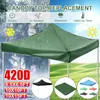 Sombra 3x3m dobring barraca tampa de substituição de dossel de pano oxford pano impermeável à prova de chuva anti -UV abrigo de sol ao ar livre tendas