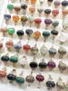 50pcs Woman Rings For Women Natural Gemstone Ring Female Fashion Vintage Jewelry Bulk 2022 Trend Wholesale