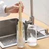 Thermos copo escovas de limpeza de longa manchas de leite copos escova eco-friendly de madeira portátil pendurado cozinha limpa suprimentos rra9639