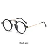 Gafas de sol 2021 Fashion Metal Steampunk Round Small Frame Pilot Women Vintage Marca de marca Gafas Sun Femenino Sexy Shade Men