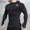 SITEWEIE Muscle Fitness Men's Sports Suit Cotton Hoodies Men Sweatshirts Gym Training Joggers Clothes Sweatpants L390 210813