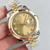 Fashion Mens Watch 40mm 2813 Gold Silver Automatic Movement Ss Men Mechanical Mener Datejust Watches Wristwatches334W