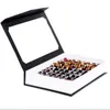 Jewelry Pouches, Bags 72 Ring Jewellery Display Storage Box Tray Show Case With Cover & Black Velvet Necklace Pendant