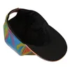 Party Masks Terug naar het toekomstige deel 2 Marty McFly Cosplay Snapback Hat Laser Kleur Veranderende Rainbow Verstelbare GLB