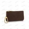 Mens designer plånbok kvinnor mynt handväska m60067 man plånböcker mode väskor färger nyckelkedja påse damier håller klassisk hållare små läderhållare med låda la