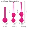 Massager zabawki seksu Massager silikonowe kule kegelowe pochwy trener mięśniowy produkt erotyczny boules de gejisha sex zabawki dla kobiet bolas chinas pochwy kulki sextoys