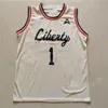 coe1 Liberty Flames Basketball Jersey NCAA College Darius McGhee Kyle Rode Joseph Venzant Keegan McDowell Blake Preston Brody Peebles Drake Dobbs Warfield Homesle