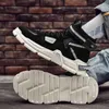 Nieuwe lederen stiksels heren sneakers hoge top sport schoenen ademend loopschoenen voor mannen trainers schoenen zapatillas