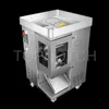 Stainless Steel Electric Kitchen Meat Vegetable Cutting Grinder Machine Automatic Slicer For flesh Block Cutter