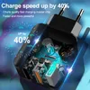 Snelle Snell Charger 18W USB C PD Wall Chargers Power Adapter Plug voor iPhone Samsung Galaxy HTC Android PC