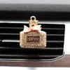 Décorations intérieures Bling Parfum Bouteille De Voiture Air Vent Clip Désodorisant Dans Auto Décor Aroma Diffuseur Ornement Accessoire Filles Cadeau