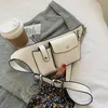 Designer-Cross-Body-Hüfttasche, luxuriöse Umhängetasche für Damen, Satchel-Handtasche, verstellbare Schultergurte, Schlüsselanhänger, einfarbig, modische Individualität, HBP