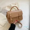 Torby na ramię Japońskie College Solid Color Moda Kobiety Messenger Torba Skóra Duża Pojemność Torebka Casual Tote Chic