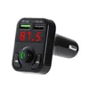 Новый BT5.0 Handsfree Calling Автомобильный Audio Kit FM X8 Dual передатчик AUX модулятор MP3-плеер автомобиль 3.1A USB зарядное устройство зарядки