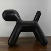 Accesorios de decoración del hogar globo creativo de resina adorno de perro abstracto modelo decoración de escritorio artesanía regalo de cumpleaños 210804