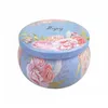 Scented Candle Jar Empty Round Tinplate Can Candles Tea Food Candy Tablet Accessories DIY Handmade Storage Box