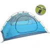 Desert Backpacking Camping Tent, Lichtgewicht 1-3 Person Tent Dubbellaags Waterdichte Draagbare Aluminium Polen Reis Tenten 220216