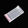 Clear Self Adhesive Seal Cello Cellophane Bags Jewelry Package Gift Packaging Bag Self Sealing Poly OPP Small Plastic Bag Baggie X0803