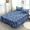 Cool Summer Dinosaur Party Bed Coplers Animal Bed Kjol Lattice Bed Sheet Pineapple Bedspread 1 Bedspread + 2 PillowCase F0059 210420