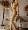 Bayan Iki Parçalı Setleri Boho Tasarımcı Tulumlar Tulum Parti Uzun Pantolon Gömlek Seti Yaz Streetwear Giyim Suits Kadın Rahat Giyim V Yaka T Gömlek Yüksek Bel Slim