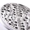 2021 100mm 4 inches Herb Grinder Heavy Duty Stor Storlek Tobaksgrann 3 Lager Pepper Muller Aluminium SHARP Diamant Tänder Crusher