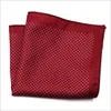 23 * 23 cm Mouchoirs carrés de poche pour hommes Hanky Impression Serviette de poitrine florale à pois Mouchoir de grande taille pour costume pour hommes Fête de mariage