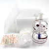 Glass Dab Rigs Oil Burner Mini Hookah Smoking Pipe Bong with Cigeratte Holder Hand Made Craft Art Hookah All in one Wholesale