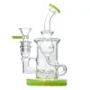 Narguilés Heady Verre Bongs Conduites D'eau Pommeau De Douche Perc Huile Dab Rigs 14mm Joint Femelle Avec Bol Torus Klein Recycler bong