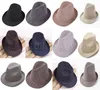 Sunscreen Hats Soft Stingy Bril Fedora Panama Hat Унисекс Летний Открытый Путешествия Пляж Тень Sun Caps 56/58/60 DB753