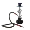 2021 arabe luxe narguilés 4 couleur verre main tuyau fumer tabac tuyaux cuillère Dab Rigs 27 CM de haut en Stock