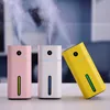 Air Humidifier 180ML Mist Discharge USB Mini Aromatherapy Oil Aroma Essential Night Light For Room Car Freshener 210724