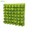 Eco-friendly non-woven Pots multi-port vertical wall-mounted planting bag Greening plant wall three-dimensional grow bags