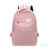 Designer Back Pack Luxury School Bags Black Letter Printed Backpacks Nylon Plain Lady Handbags Zipper Layer Sports Travel Bag Large
