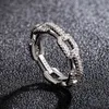 Diwenfu lyx märke 925 sterling silver vigselringar för kvinnor 3 karat aaa + cubic zirconia ring fin smycken bizuteria box