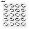 20pairs / set valse wimpermixstijlen faux 3D nertsen wimpers natuurlijke dikke lange grote oog wimpers extensie pluizige make-up wreedheid gratis wimper