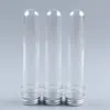 Tube PET de test de sel de bain de masque transparent de 40 ml avec capuchon en aluminium, 40cc, tube cosmétique en plastique transparent avec joint sensible à la pression DH8557