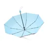 Automatische 3 vouwen meisje paraplu regen vrouwen windbestendige draagbare bedrijf buiten mode kind parasols mannelijke parasol