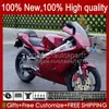 Wine Red Body Kit For Aprilia RSV125RR RSV RS 125 RR RR RR RSV RS 125 RR rr 125rr 99-05 36NO.22 RS-125 RS4 RSV125 RS125 99 00 01 02 03 04 05 RSV-125 1999 2000 2001 2002 2003 2003 2004 2005 페어링