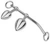 Chastity Belt Rope Hook Butt Plug For Women Locking Anal Sex Toy Female Anals Vagina Double Ball Plugs