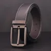 Belts 3.8cm Men's Belt Male Needle Buckle Pin Type Single Accessories Alloy Waist Head For Men Luxury Designer Brand Fier22