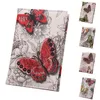 Paspoort Cover Portemonnee Butterfly Printing Waterdichte Kaarthouder Lederen Reizen Paspoort Damesmode Tas