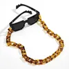 2021New Fashion Sunglasses Chain Thick Leopard Material Eyeglasses Chains Multi Style Rings Oblong Or Oval Ring Wholesale