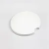 Personalização Personalizada 6.5cm Sublimação Cerâmica em branco Cerâmica Cerâmica Transferência Hot Impressão Coaster Consumíveis Em Branco Materiais T2I53098