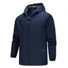 Wasserdichte Herrenjacke, atmungsaktiver Mantel, Sportbekleidung, Kapuze, Softshell, Outdoor, Regenberg, 220301