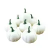 8Pcs Halloween Foam Artificial Pumpkins DIY Fake Fruits Ornament Simulation Plant Home Decoration for Kindergarten Family Bar Y0829