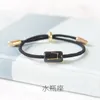 12 Constellation Zodiac Sign Bracelet Horoscope Astrology Ceramics Bracelets for Men Boys Women Girl Couple Lovers Bracelet