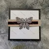 Cinturão de moda de fivela de borboleta Cinturão elástico clássico para mulheres padrão de barra de cor feminino Designer de cintura feminina cintura feminina