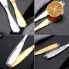 Clephan Multifunction Stainless Steel Butter Knife with Hole Tools Cheese Dessert Jam Knives Cutlery Kitchen Toast Bread Jams Spreader BH4803 TQQ